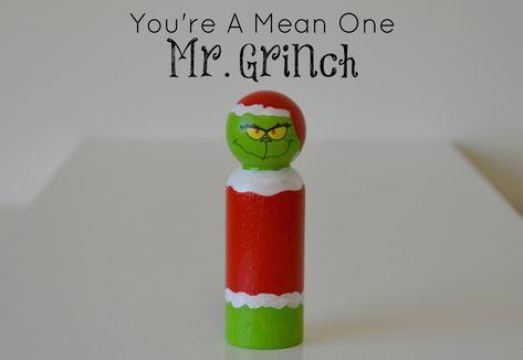 Spool Dolls, Clothespin People, Dolly Pegs, Mr Grinch, Wood Peg Dolls, Worry Dolls, Peg People, Clothespin Dolls, Clothes Pin Crafts