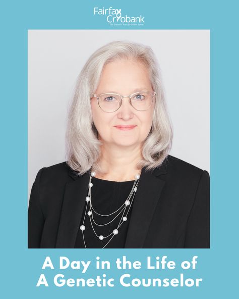 Have you ever wondered what a Day in the Life of a Genetic Counselor looks like? We spent some time with Fairfax Cryobank's Genetic Counselor, Suzanne Seitz, to find out! Read the latest blog: Genetic Counselor, Sperm Donor, Genetic Diseases, Human Genome, What A Day, Genetic Testing, Medical History, Day In The Life, Genetic