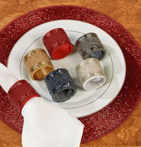 Farmhouse Napkin Rings, Paper Napkin Rings, Napkin Rings Diy, Beaded Napkin Rings, Metal Napkin Rings, Thanksgiving Napkins, Rings Diy, Bunny Napkins, Diy Napkins