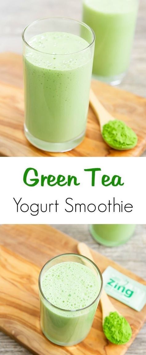 Matcha Green Tea Recipes, Healthy Low Fat Recipes, Green Tea Smoothie, Tea Smoothie, Carb Cycling Diet, Japanese Diet, Yogurt Smoothie, Green Tea Recipes, Matcha Recipe