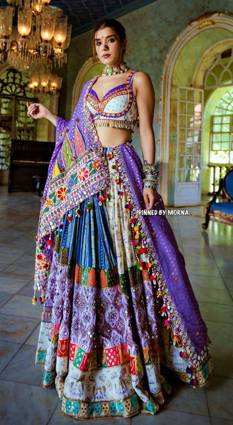 Annu's Creation - India 🇮🇳 #Annu's Creation - India 🇮🇳 #haldi outfits #outfit #dresses #background #wallpaper Dandiya Dress, Garba Outfit, Garba Dress, Haldi Outfits, Navratri Dress, Trendy Outfits Indian, Indian Outfits Lehenga, Lehenga Designs Simple, Traditional Indian Dress