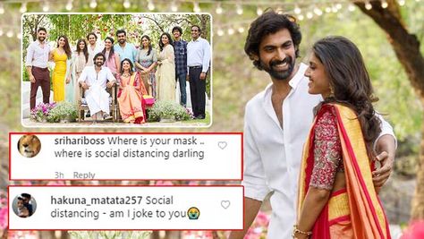 Handsome hunk Rana Daggubati has found love in Meehika Bajaj. The 'Baahubali' actor recently shared a few pictures from a pre-wedding ceremony which everyone mistook for his official engagement ceremony. However, Rana's father Suresh Babu, later clarified that it was just a ritual as per their customs and not an engagement party. Actress Samantha Akkineni shared a few unseen pictures from the function wherein the entire family can be seen posing with the couple of the hour-Rana and Meehika. Howe Miheeka Bajaj, Samantha Akkineni, Rana Daggubati, Engagement Ceremony, Wedding Function, Social Distance, We The Best, Trending News, Post Wedding