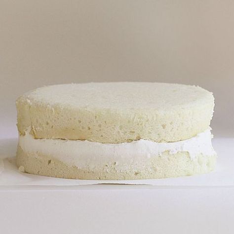 White Cake Basic Buttercream Recipe, Flat Cakes, Frosting Recipes Easy, How To Make Frosting, White Cake Recipe, Sour Cream Cake, Ice Cake, Buttercream Frosting Recipe, Cake Supplies