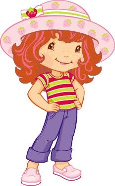 . Berry Shortcake, Strawberry Shortcake Cartoon, Strawberry Shortcake Characters, Strawberry Print, Pink Hat, Blue Berry Muffins, Pink Tshirt, Red Hats, Strawberry Shortcake