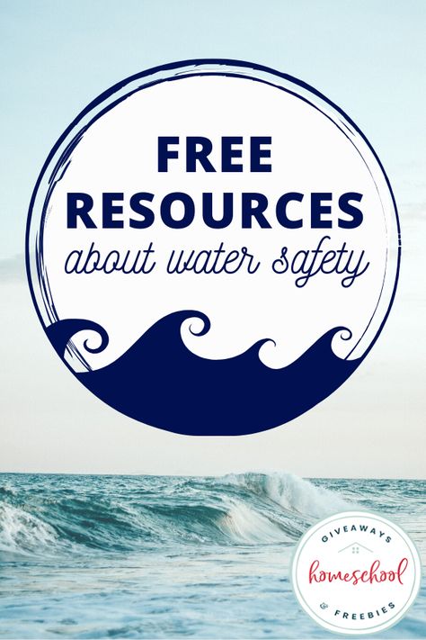 FREE Resources About Water Safety #watersafety #watersafetyprintables #hsgiveaways Water Safety Activities, Safety Worksheets, Safety Activities, How To Be Smart, Free Homeschool Curriculum, Printable Games For Kids, Safety Message, Homeschool Freebies, Free Bible Study