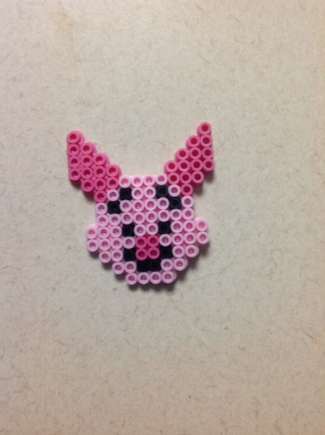 Piglet Cute Perler Bead Ideas, Perler Bead Coasters, Bead Coasters, Cute Perler, Easy Art For Kids, Perler Bead Ideas, Melting Beads, Easy Art, Bead Ideas