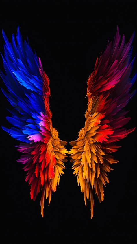 Wing Wallpaper, Fall Wallpaper Tumblr, Ace Of Spades Tattoo, Alas Tattoo, Wings Wallpaper, Phoenix Tattoo Design, Wallpaper Hd Nature, Dark Background Wallpaper, Eagle Wallpaper