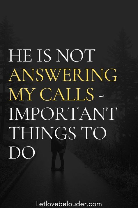 What to do when he doesn t answer your call? What should I do if the guy I love is not picking up my calls? text message for not answering call what kind of message should i send to my boyfriend that will make him call me or pick my call? he is not responding to my calls why are you not answering my call he is not picking up my call meaning he doesn't answer my calls at night what he thinks when you don 't answer his calls Send To My Boyfriend, Answer Me, To My Boyfriend, Love Message For Him, Message For Boyfriend, Love Is Not, Messages For Him, New Boyfriend, Call Backs