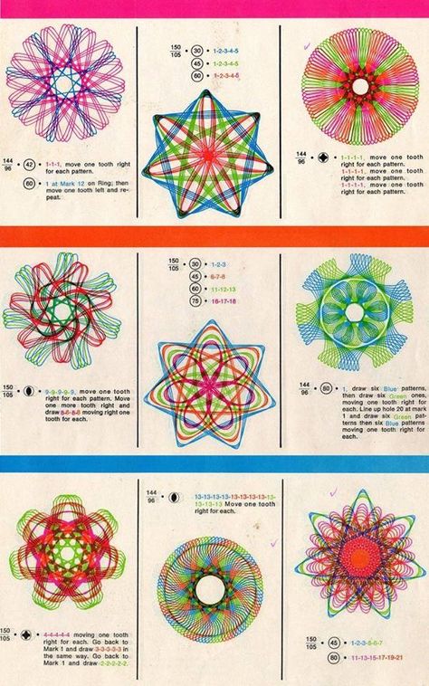 Spirograph Art Ideas, Spirograph Pattern, Spirograph Design, Spirograph Art, Flower Loom, Childhood Toys, Blast From The Past, Old Toys, The Good Old Days