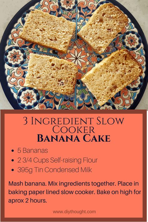 Banana Bread 3 Ingredient, Almond Flour Banana Pancakes, Slow Cooker Banana Bread, Banana Bread Muffins Easy, Vegan Fudge Brownies, Baking Banana, Banana Bread Cake, Vegan Fudge, Banana Bread Cookies