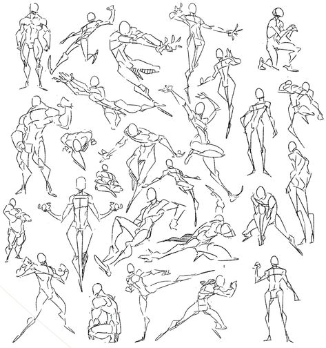 Character Design Action Poses, How To Draw Punching Pose, Active Poses Reference Drawing, Dynamic Battle Poses Reference, Aggressive Poses, Punching Poses, Dynamic Punching Pose, Line Of Action Poses, Action Punch Poses