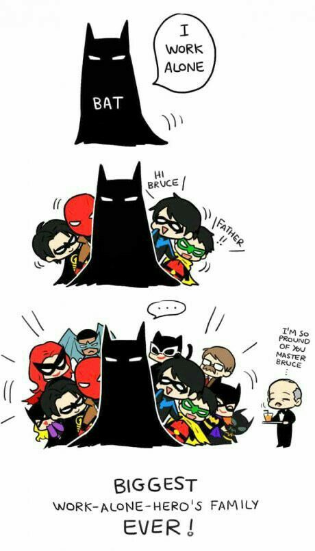 Univers Dc, Batman Funny, Bd Comics, Im Batman, Dc Comics Artwork, Dc Memes, Batman And Robin, Batman Family, Batman Robin