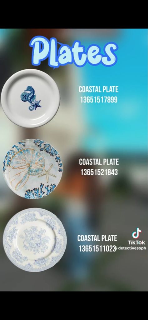 Bloxburg Coastal Bedroom Decals, Bloxburg Coastal Kitchen Decals, Bloxburg Coastal Sign Decals, Coastal Granddaughter Bloxburg Decals, Costal Decals Bloxburg Rug, Costal Bloxburg House Ideas Interior, Coastal Roblox Outfits, Bloxburg Beach Codes, Plate Decals Bloxburg