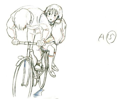 Shizuku Tsukishima, Seiji Amasawa, Hayao Miyazaki Art, Whisper Of The Heart, Ghibli Tattoo, Ghibli Studio, Animation Storyboard, Japanese Animated Movies, Ghibli Artwork