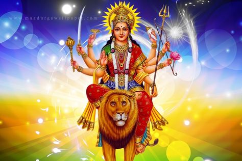 Durga Maa HD Images Wallpapers – Durga Matha Pics Photos 3D Free Download For FB & Whatsapp - allindiaroundup.com Durga Maa Hd Wallpaper 4k, Durga Maa Hd Wallpaper, Maa Durga Hd, Maa Durga Hd Wallpaper, Marathi Images, Happy Navratri Wishes, 1366x768 Wallpaper, Maa Image, Good Night Hindi