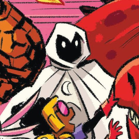 Fem Moon Knight, Moon Knight And Deadpool, Moon Knight Female, Moonknight Icons Comics, Moon Knight Comic Icons, Comic Profile Picture, Moon Night Marvel, Moon Knight Pfp, Moonknight Comic