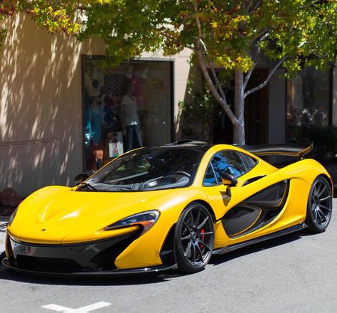 McLaren P1 painted in Volcano Yellow  Photo taken by: @braydenjoelphoto on Instagram Yellow Mclaren, Luxury Lifestyle Fashion, Mclaren P1, Yellow Aesthetic, Dream Garage, Luxury Lifestyle, Black N Yellow, Book Aesthetic, Beautiful Cars