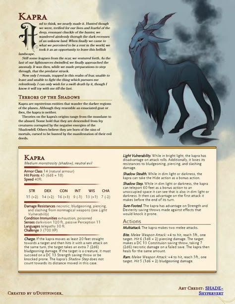 Krampus Pets #1 Dnd Homebrew, Dnd Stories, Mythical Monsters, Dungeon Master's Guide, Dungeons And Dragons 5e, Dnd 5e Homebrew, Dnd Dragons, D D Monsters, Dungeons And Dragons Game