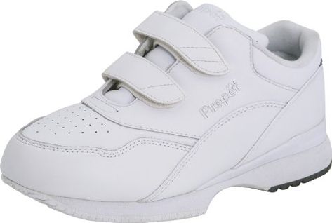 Propet Womens White Tourwalker 6 2AN US -- Learn more by visiting the image link. Best Walking Shoes, Walking Sneakers, Walking Shoes Women, Light Weight Shoes, Wide Shoes, Nike Shoes Women, Walking Shoes, Wedge Sneaker, Mules Shoes