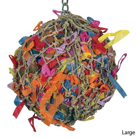 Homemade Bird Toys, Super Shredder, Diy Bird Toys, Bird Cage Accessories, Diy Birds, Parrot Toys, Exotic Bird, Bird Supplies, African Grey