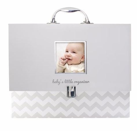 baby's little organizer Baby Gift List, Baby Shower Registry, Document Organizer, Plastic Folders, Best Mothers Day Gifts, Baby Journal, Baby Nursery Furniture, Grey Chevron, Documents Organization