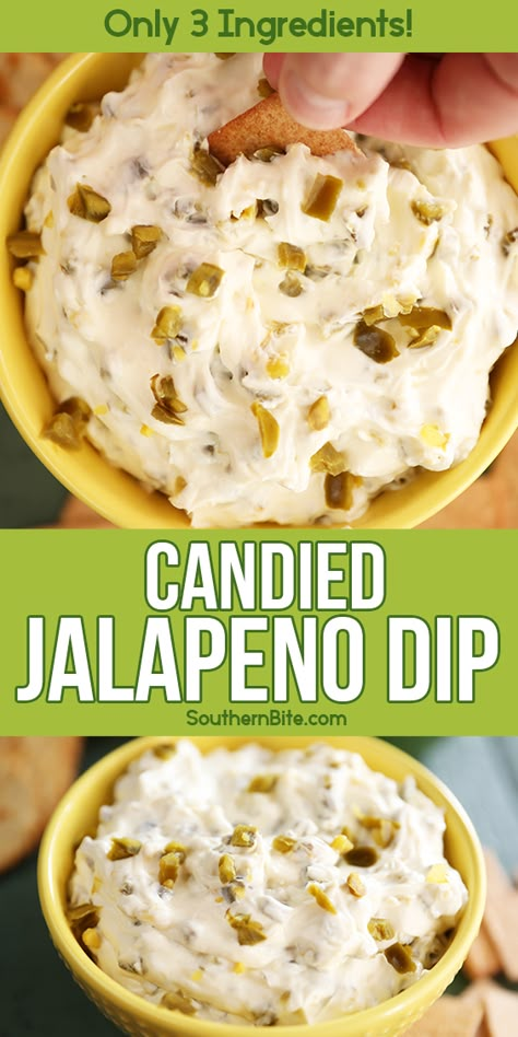 Cowboy Candy Cream Cheese Dip, Candied Jalapeno Dip, Card Party Snacks, Dips Healthy, Jalapeno Cream Cheese Dip, Jalapeño Dip, Cottage Meals, Candied Jalapenos, Cold Dips