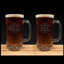 Thrill your Best Man, Groomsmen, and the Fathers of the Bride and Groom with our personalized 16oz beer mugs. Make your celebration memorable and gift your wedding party with these distinctive one-of-a-kind beer glasses. The gift that is sure to make your wedding party feel extra special and appreciated! Engraved Beer Mugs, Personalized Glassware, Beer Wedding, Sand Blasting, Wedding Personalized, Personalized Couple Gifts, Engagement Parties, Happy Times, Wedding Glasses