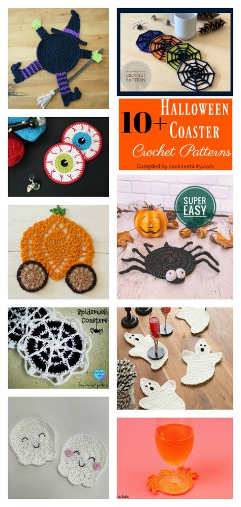 10+ Halloween Coaster Free Crochet Pattern and Paid Halloween Coaster Crochet Pattern Free, Halloween Coasters Crochet Free Pattern, Coaster Crochet Pattern Free, Mouse Ornaments, Coaster Crochet Pattern, Halloween Coasters, Mickey Mouse Ornaments, Holiday Crochet Patterns, Crochet Bat