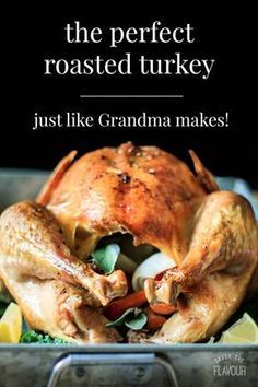 Oven Turkey, Turkey In Oven, Perfect Roast Turkey, Whole Turkey Recipes, Cook A Turkey, Recipe For Beginners, Roast Turkey Recipes, Gf Food, Perfect Roast