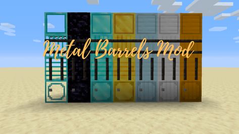 Metal Barrels Mod can be used to easily add more storage space in a Minecraft world. The mod adds additional barrels that, unlike chests, don’t cause an FPS drop when placed in large numbers and are opened using a solid block on top. Metal barrels are perfect for storing items like dirt blocks, saplings, and [...] Minecraft World, Metal Barrel, Large Numbers, The Mod, Minecraft 1, Minecraft Mods, Storage Space, Minecraft, Storage Spaces