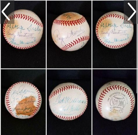 This is a unique and very rare signed baseball by Roger Hornsby, Dizzy Dean, Stan Musial, George Sisler, Willie Mays, Bob Feller, Ray Schalk, Ted Williams, Joe Cronin, Pie Traynor, Paul Waner, Gabby Hartnett, Warren Spahn. This is an official Spalding National League ball. Includes a Full Letter of Authenticity from JSA.  //www.etsy.com/shop/GTartandmemorabilia?coupon=CODE1994 Gabby Hartnett, Paul Waner, George Sisler, Warren Spahn, Dizzy Dean, Rogers Hornsby, Roberto Clemente, Ted Williams, Willie Mays