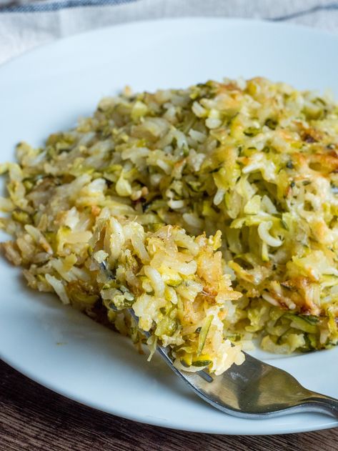 Julia Child's Zucchini and Rice Gratin (Tian de Courgettes au Riz)?utm_source=12tomatoes Julia Childs Zucchini And Rice Gratin, Zucchini Rice Casserole, Rice Variations, Zucchini And Rice, Rice Gratin, Courgette Recipes, Rice Ideas, Zucchini Rice, Zucchini Gratin