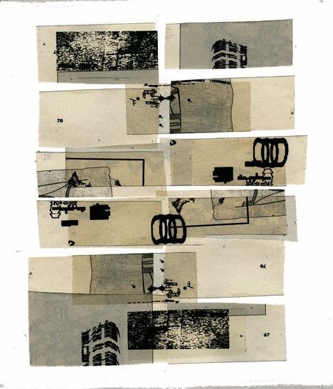 Abstract Art Book, Comic Collage, Sequential Art, Contemporary Landscape, Pics Art, Artist Books, Collage Art, Graphic Novel, Art Boards