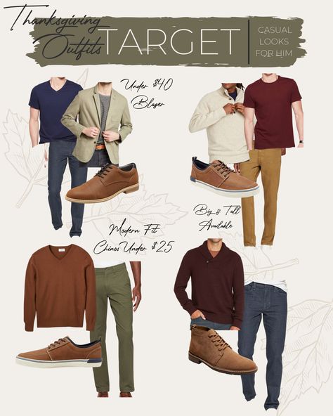 Mens Fall Family Photo Outfit, Men Family Picture Outfit, Men’s Fall Photo Outfit, Men’s Fall Outfits Photoshoot, Men Family Photo Outfits, Thanksgiving Outfit Family, Men’s Thanksgiving Outfits, Thanksgiving Family Outfits, Mens Thanksgiving Outfit