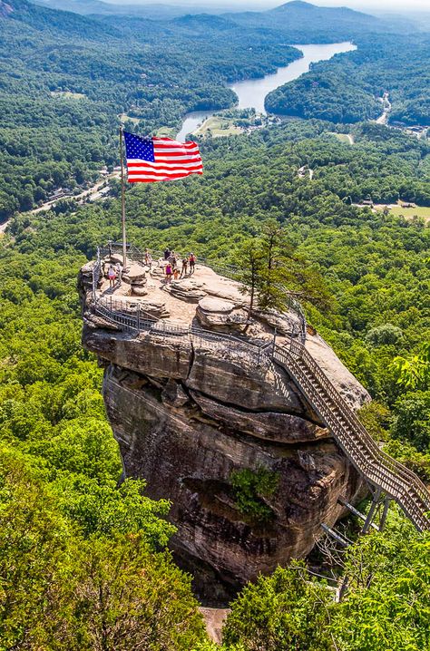 Chimney Rock State Park, Chimney Rock, North Carolina Vacations, North Carolina Travel, Lake Lure, North Carolina Mountains, Road Trip With Kids, Mountain Travel, Road Trip Fun