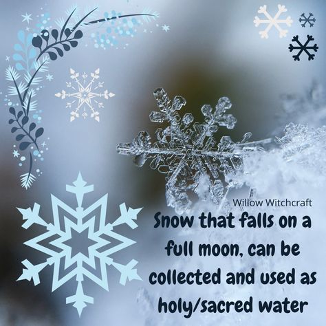 Snow Water Witchcraft, Winter Witchcraft, Water Witchcraft, Witch Healing, Elemental Magick, Elemental Witch, Water Spells, Sea Hag, Energy Types