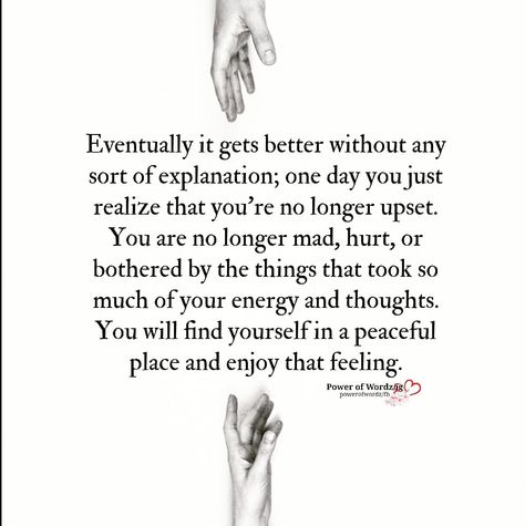 Let go of things that bother you and take too much of you energy and thoughts.  You will find more peace and joy.  Work through it and do what you need to do for you.  #positiveenergy  #positivity #quotesonlettinggo Let Go Of Things, Let Things Go, Family Quotes Inspirational, You Just Realized, Letting Go Quotes, Peace And Joy, Important Quotes, It Gets Better, Mind Body Soul