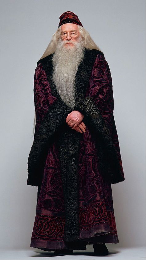 Richard Harris Dumbledore, Dumbledore Costume, Wizard Wheezes, Richard Harris, Philosopher's Stone, Snape Harry Potter, Snape Harry, Harry Potter Wizard, Expecto Patronum