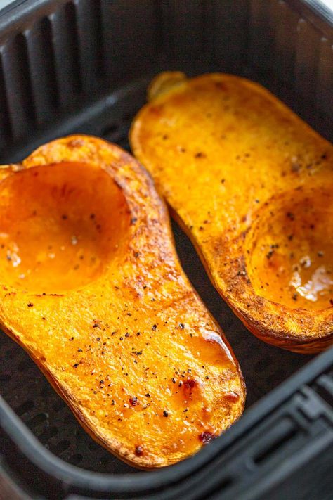 Air Fryer Butternut Squash, New Air Fryer Recipes, Air Fryer Recipes Snacks, Cooks Air Fryer, Air Fried Food, Air Fryer Oven Recipes, Air Fry Recipes, Butternut Squash Recipes, Air Fryer Recipes Chicken