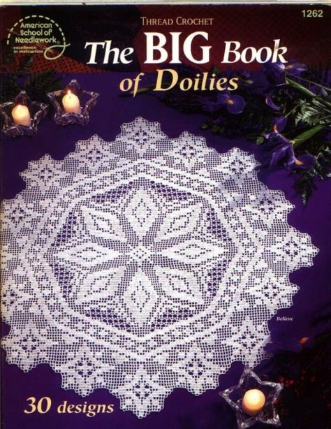 Doily Patterns Crochet, Vintage Crochet Doily Pattern, Thread Projects, Tablecloth Crochet, Crochet Pineapple, Free Crochet Doily Patterns, Womens Knitting Patterns, Art Crochet, American School