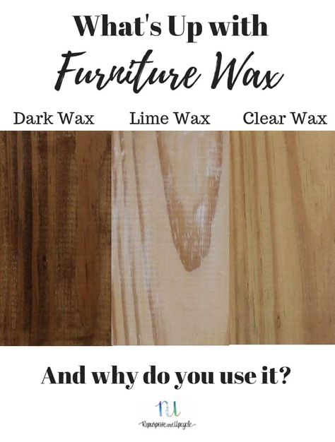 Minwax Paste Finishing Wax Tutorials, Wood Wax Finish Diy, Furniture Wax Before And After, Dark Wax On Raw Wood, Chair Refinishing, Wax On Furniture, Waxing Furniture, Furniture Stripping, Chalk Paint Furniture Diy