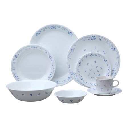 Kitchen Dinner Set, Dinnerware Sets Walmart, Dinnerware Sets For 12, Corelle Patterns, Corelle Dishes, Corelle Dinnerware, Square Dinnerware Set, China Dinnerware Sets, Revere Ware