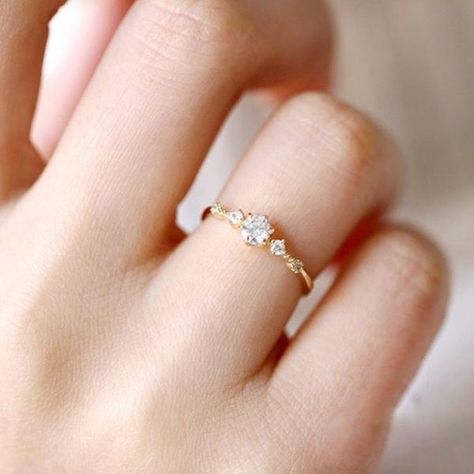 Delicate Wedding Jewelry, Snowflake Ring, Dainty Wedding Ring, Delicate Wedding, Dainty Engagement Rings, Diamond Solitaire Engagement Ring, Gold Diamond Rings, Engagement Ring Settings, Diamond Wedding Rings