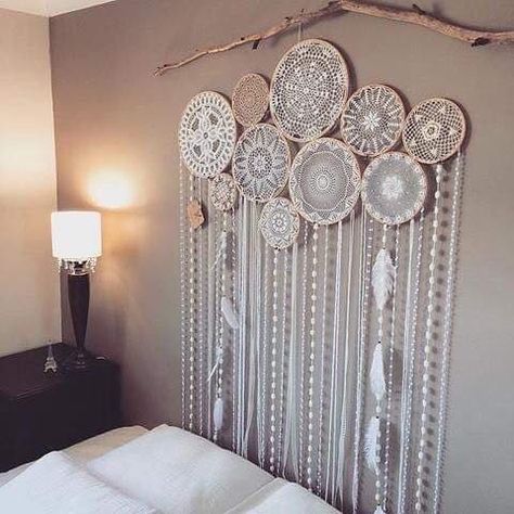 Boho Bedroom Decor Hippie, Diy Bedroom, Small Space Living Room, Dream Catcher Boho, Boho Bedroom Decor, Bedroom Decorating, Boho Dekor, Boho Diy, Dreamcatchers