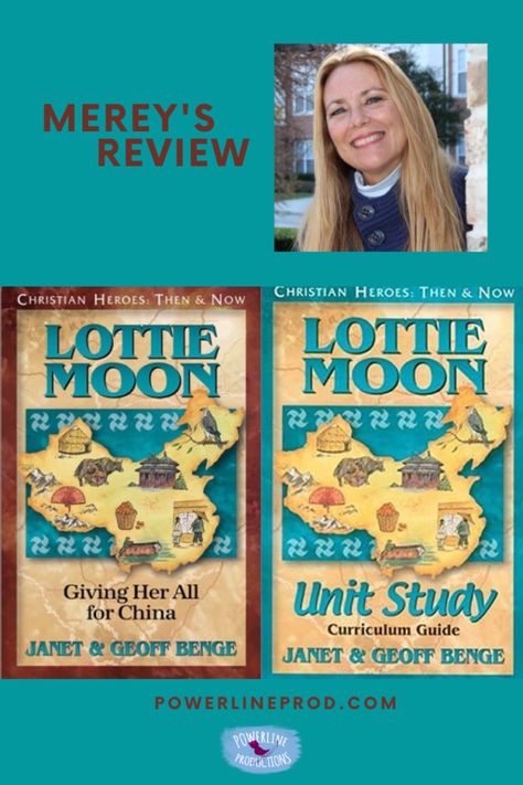 Reviewing Christian missionary Lottie Moon’s biography and unit study from the Heroes Now and Then Series, Lottie Moon: Giving Her All for China from YWAM Publishing was a meaningful experience for all of us. Lottie Moon was already a hero to us–this gentle southern belle who gave up everything to follow the Lord’s calling to China! Lottie Moon, Moon Projects, Charlotte Mason Homeschool, Christian Missionary, Homeschool Books, Moon Book, Philosophy Of Education, Curriculum Design, Homeschool Encouragement