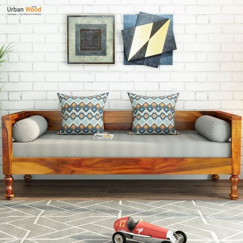 Relay Ceramic diwan bed Diwan Seating Living Rooms, Diwan Furniture, Diwan Bed, Diwan Sofa, Wood Ceramic Tile, Sofa Design Wood, Ceramic Designs, Indian Room Decor, Wooden Sofa Set Designs