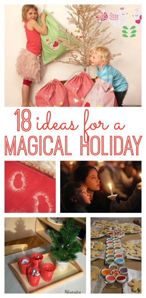 Looking to make the holidays really special for your family this year? Enjoy these 18 ideas for a magical Christmas! Creating Christmas Magic, Snowman Breakfast, Food Magic, Magic Snow, Starry Lights, Reindeer Food, Polar Express, Christmas 2015, Holiday Movie