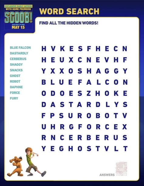 100 Word Search, Scooby Doo Coloring Pages, Puzzles Printable, Free Word Search Puzzles, Printable Activity Sheets, Movie Home, Phonics Practice, Hidden Words, Word Search Puzzles