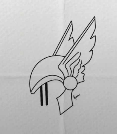 Thor Symbol, Thor Drawing, Avengers Tattoo, Marvel Art Drawings, Thor Art, Marvel Tattoos, Loki Fanart, Small Tattoos Simple, Marvel Drawings