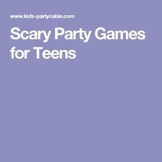 Scary Party Games for Teens Teen Sleepover Games, Scary Games To Play, Vintage Carnival Games, Party Games For Teens, Ideas Sleepover, Teen Sleepover Ideas, Trendy Bachelorette Party, Creepy Halloween Party, Teen Sleepover